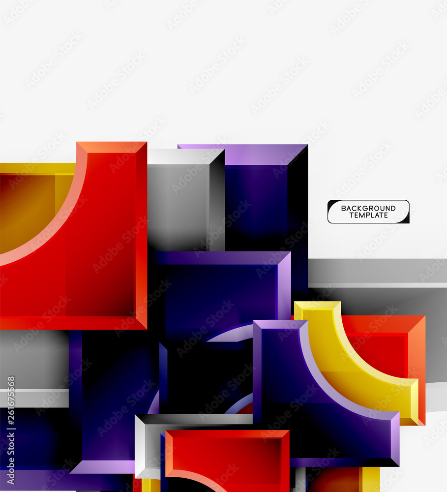 Modern geometrical abstract background Modern geometrical abstract background