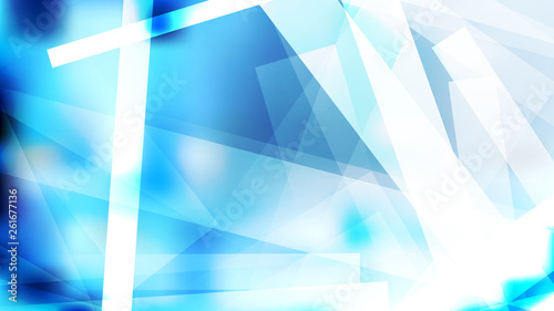 Abstract Blue and White Modern Geometric Background Illustrator