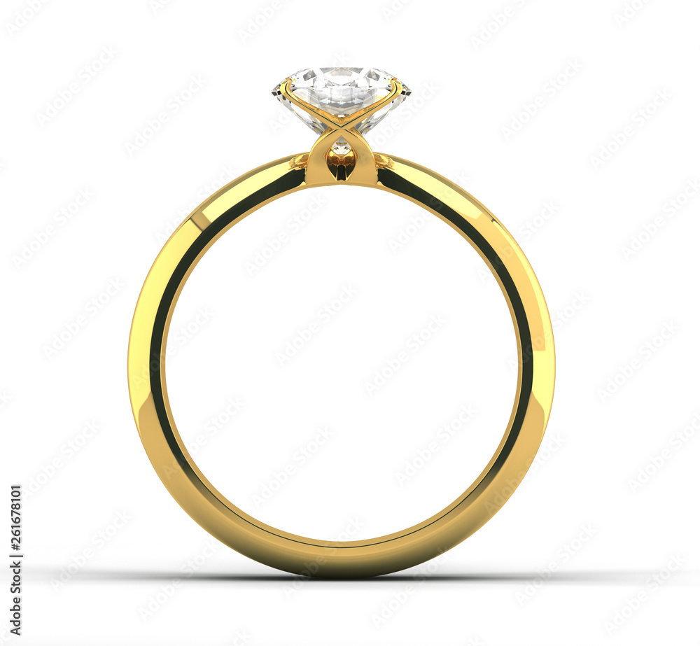 Obraz premium Solitaire ring