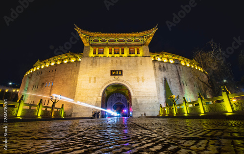 Lijing Gate in Luoyang  located on the central of the Luoyang photo