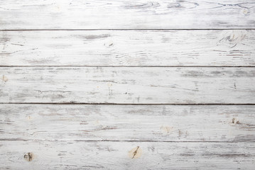 vintage white painted wood background