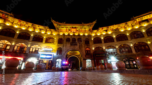 Lijing Gate in Luoyang located on the central of the Luoyang