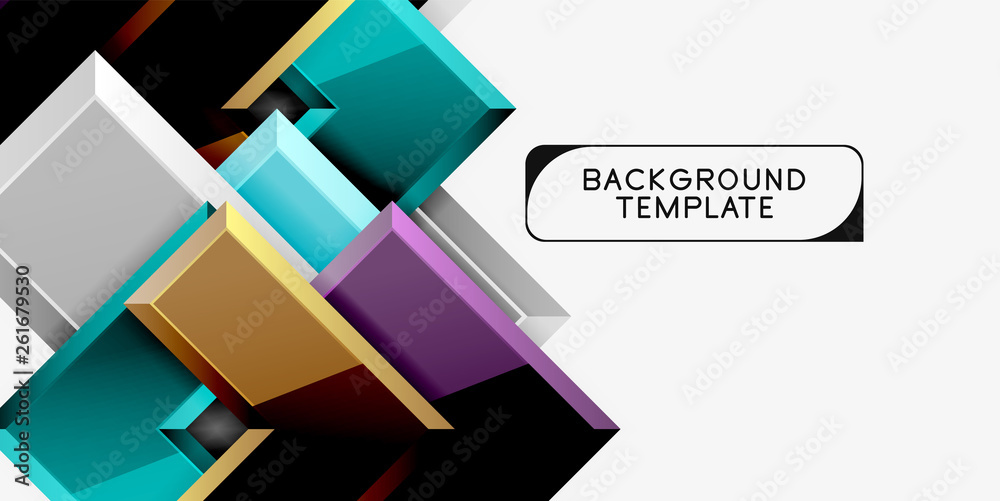 Abstract arrows composition background Abstract arrows composition background