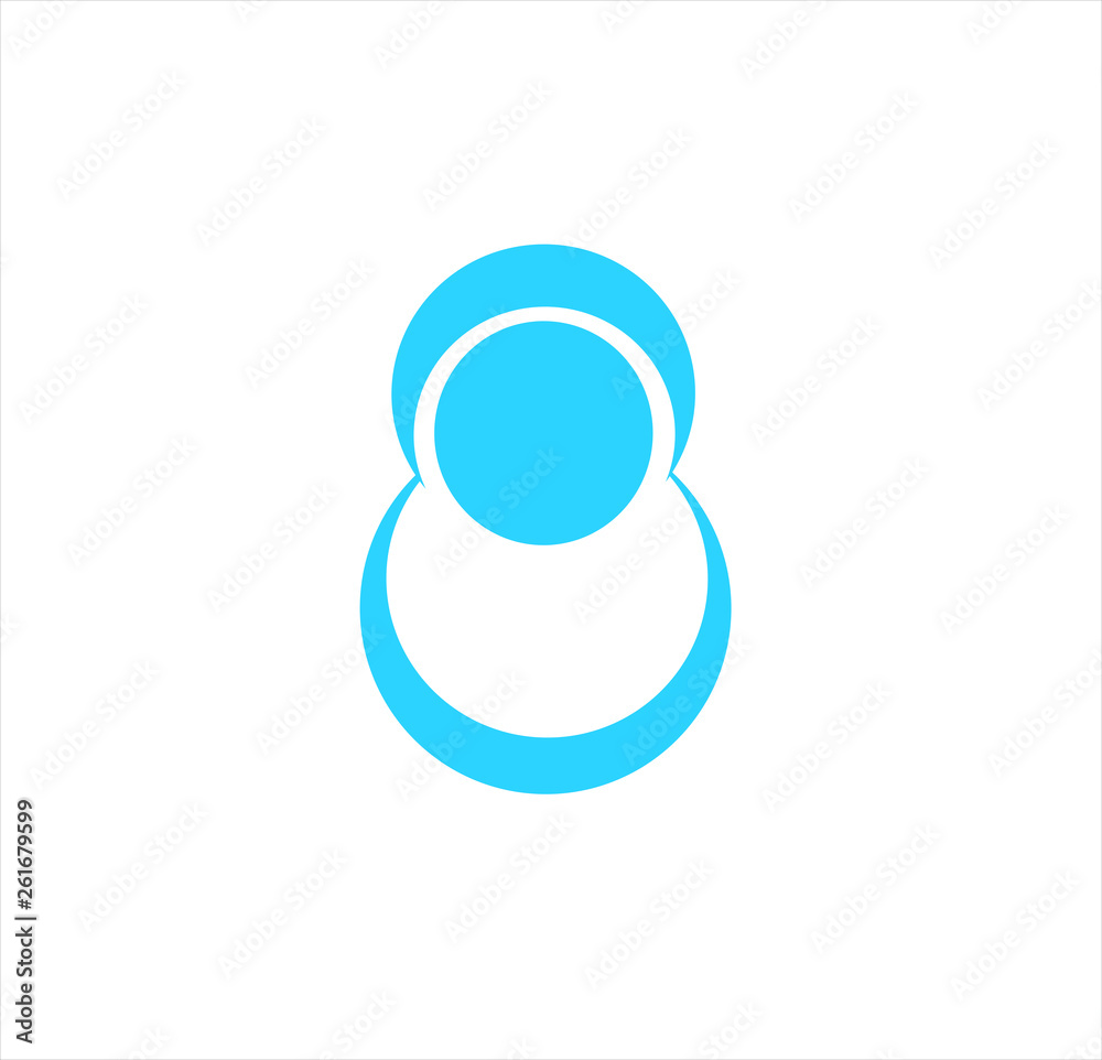 vector logo of simple figure for office and business vector logo of simple figure for office and business