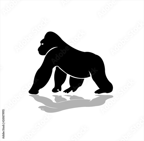 gorilla logo vector