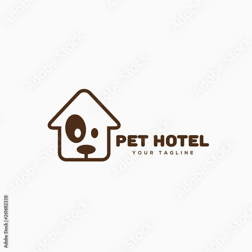Pet hotel logo