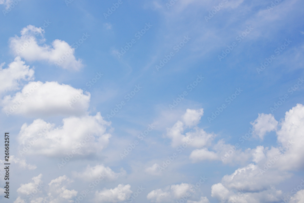 The blue sky and beautiful clouds background. The blue sky and beautiful clouds background.