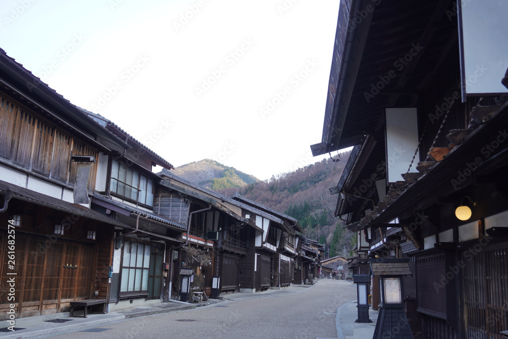奈良井宿ー旧中山道の昔の街並