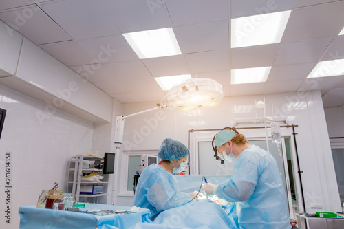 surgeon in surgery room