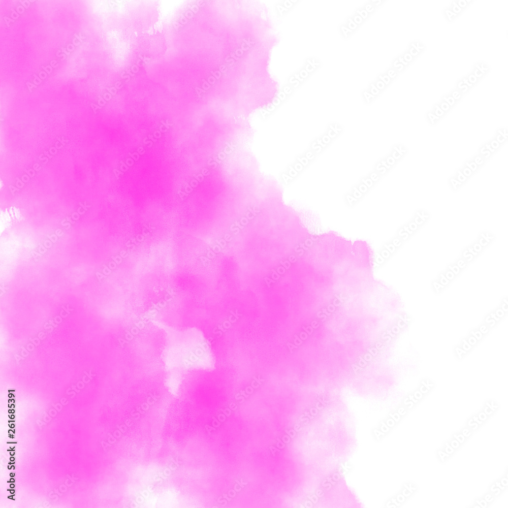 Abstract watercolor background pink