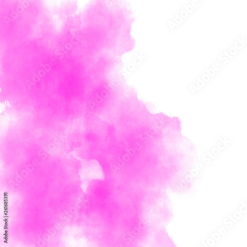Abstract watercolor background pink