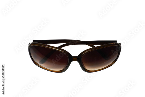 sun glasses isolated with clipping path