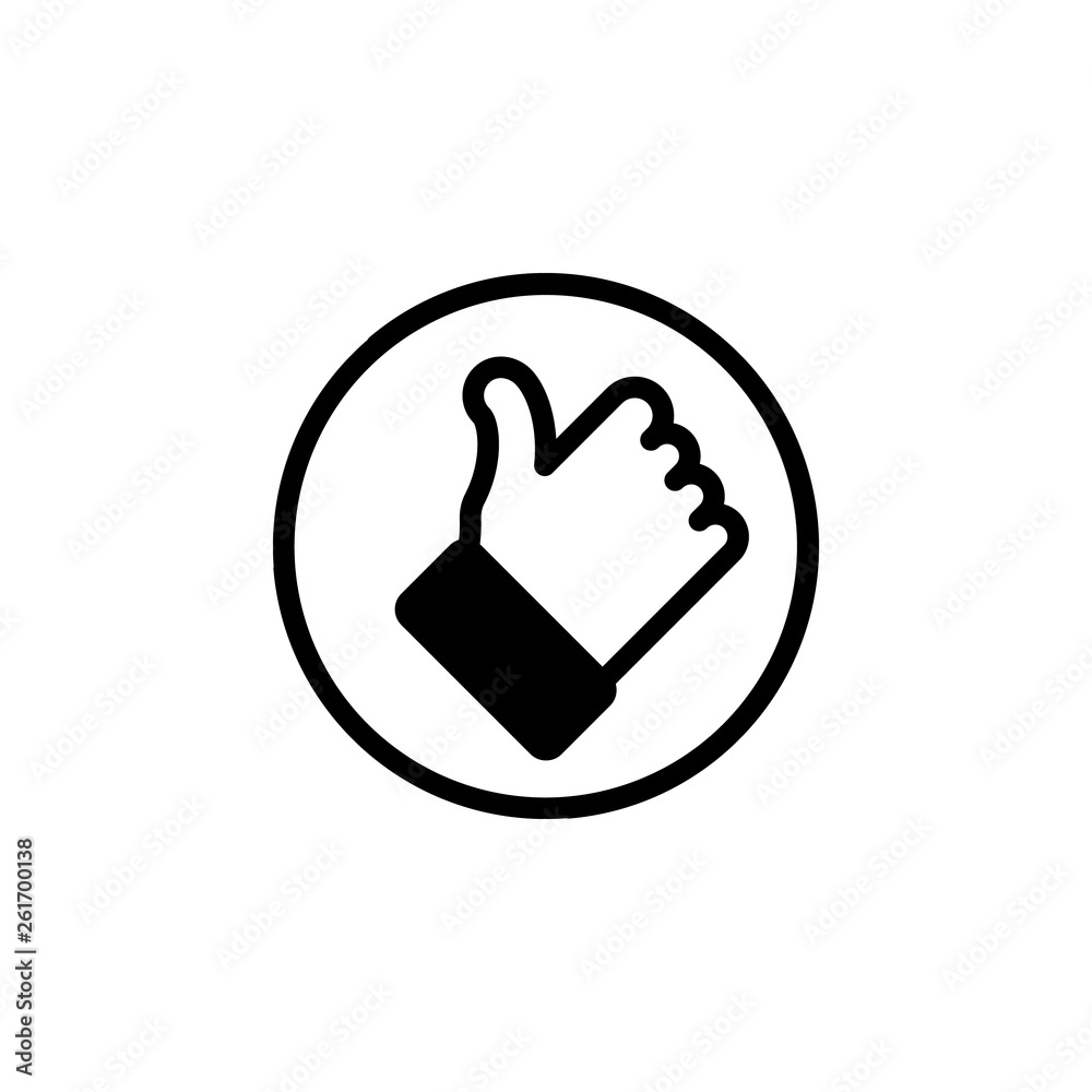 Like icon vector. Like vector design. sign design. flat style. Vector EPS 10 Like icon vector. Like vector design. sign design. flat style. Vector EPS 10