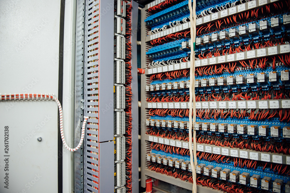 Electric panel on production
