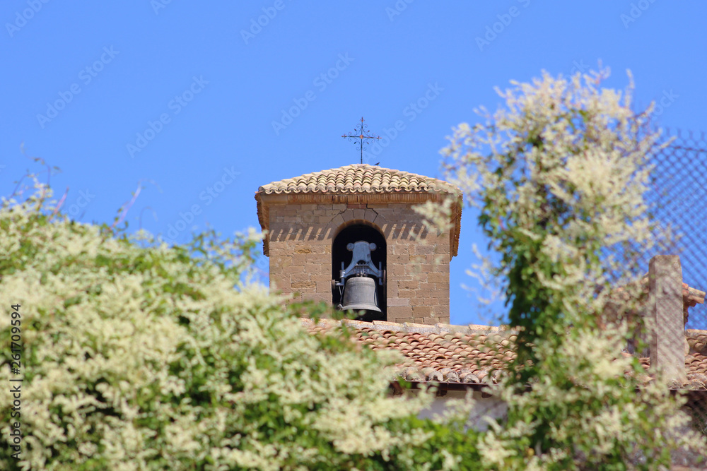 Obraz premium Iglesia de San Martín de Garínoain, Navarra, España