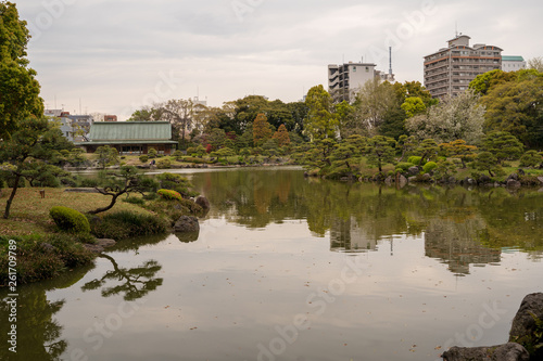 KIYOSUMI TEIEN garden in TOKYO,JAPAN. Spring