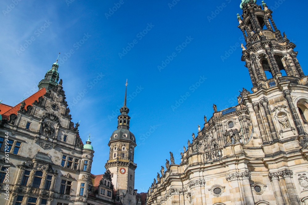Fototapeta premium Old city of Dresden, Germany
