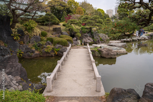 KIYOSUMI TEIEN garden in TOKYO,JAPAN. Spring