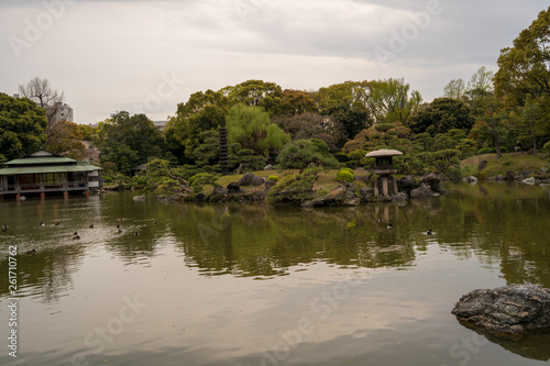KIYOSUMI TEIEN garden in TOKYO,JAPAN. Spring