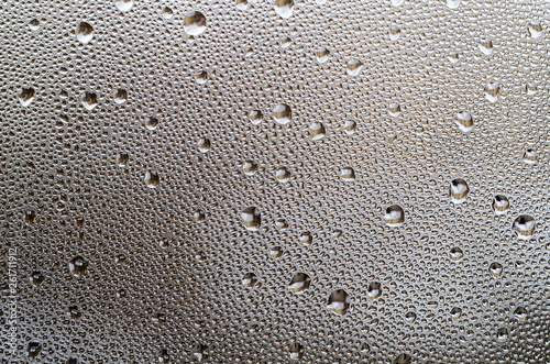 water drops on the window