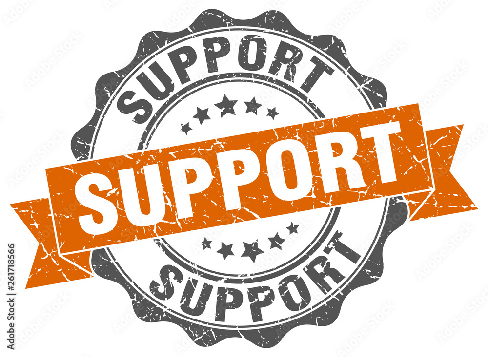 Obraz premium support stamp. sign. seal