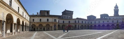 St. George castle square in Mantova © filippoph