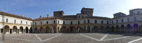 St. George castle square in Mantova © filippoph