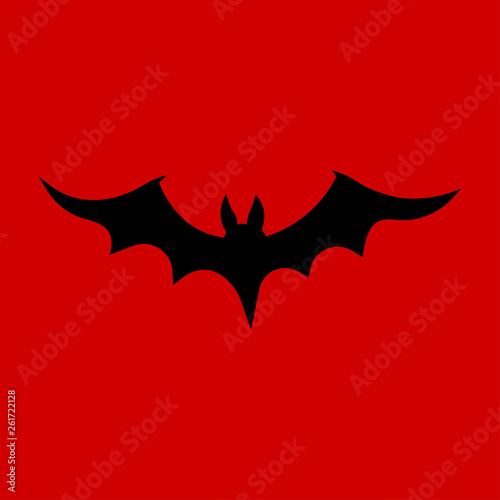 A Bat silhouette