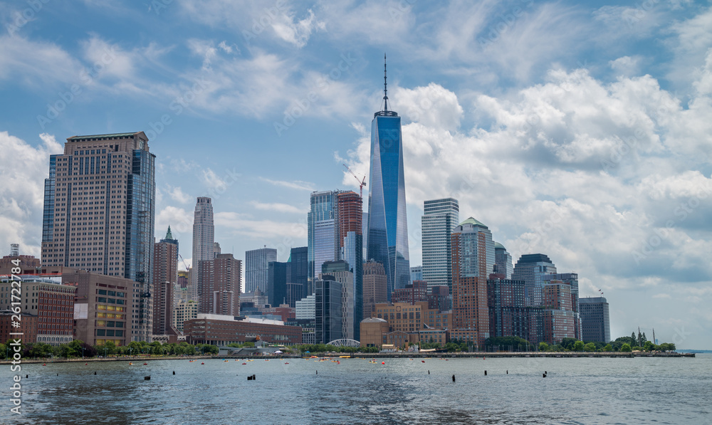 View of Manhattan, New York City, USA View of Manhattan, New York City, USA