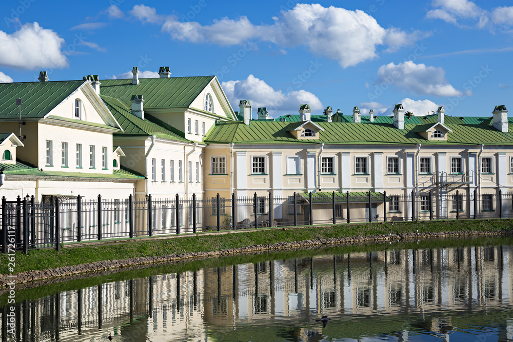 Lake in city, Russia Lake in city, Russia