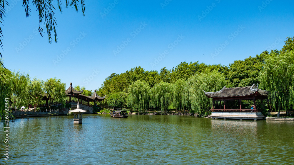 Fototapeta premium 中国の水郷シータン