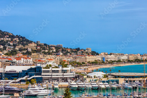 Fototapeta Naklejka Na Ścianę i Meble -  City of Cannes in France