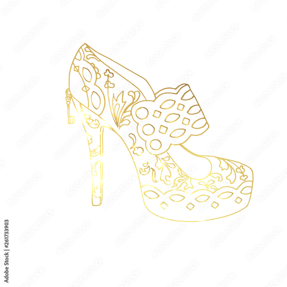 High-heeled shoe Drawing Fashion illustration Sketch, design transparent  background PNG clipart | HiClipart