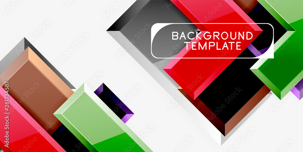 Abstract arrows composition background Abstract arrows composition background