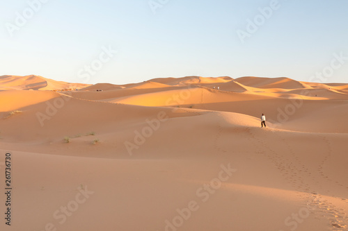 Morocco  Merzouga  Erg Chebbi Dunes
