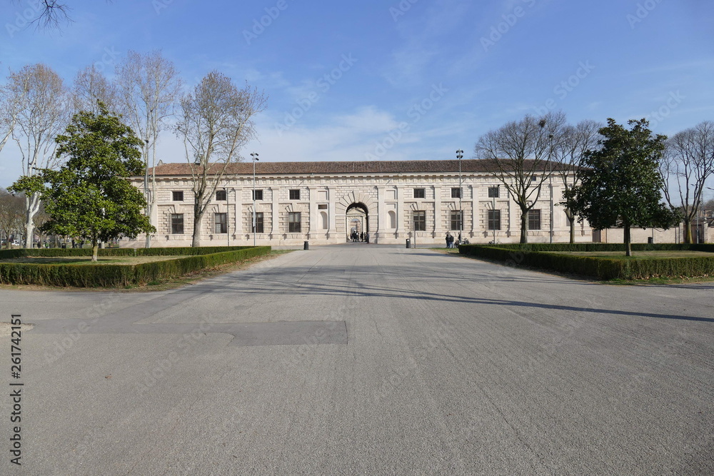 Obraz premium Tea palace in Mantova that was the recreational place for the Gonzaga family