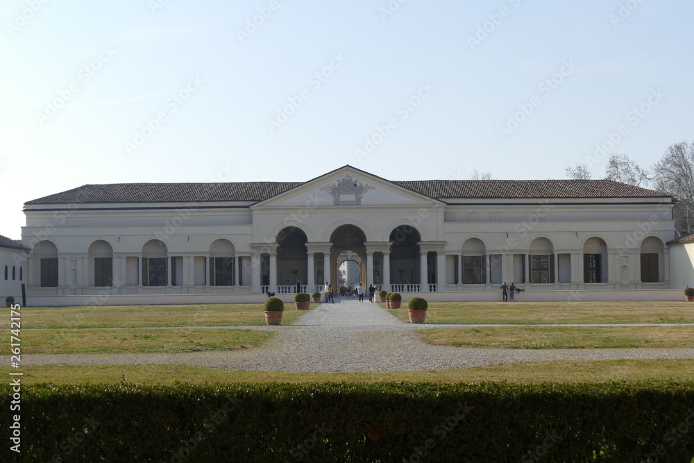 garden of Tea palace in Mantova