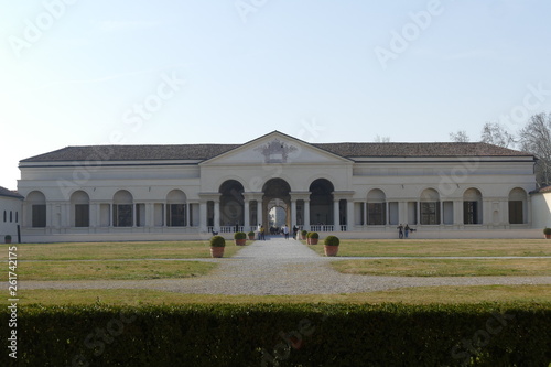 garden of Tea palace in Mantova