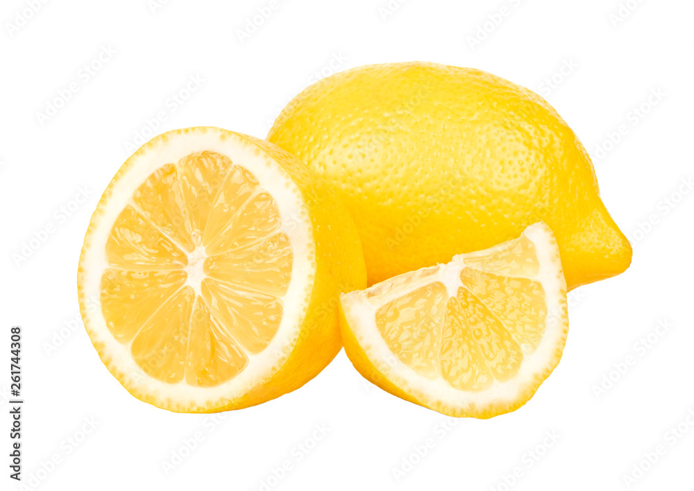 Fresh fruit lemons
