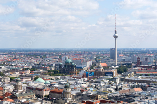 The Overlooking of Berlin  Germany                     