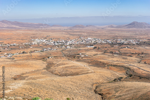 City of Antigua on Fuerteventura at Canary Islands Of Spain