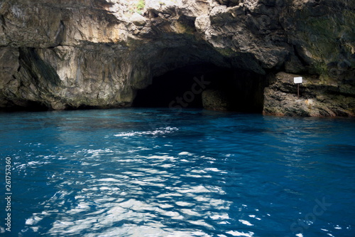 the caves in egadi sicily italy