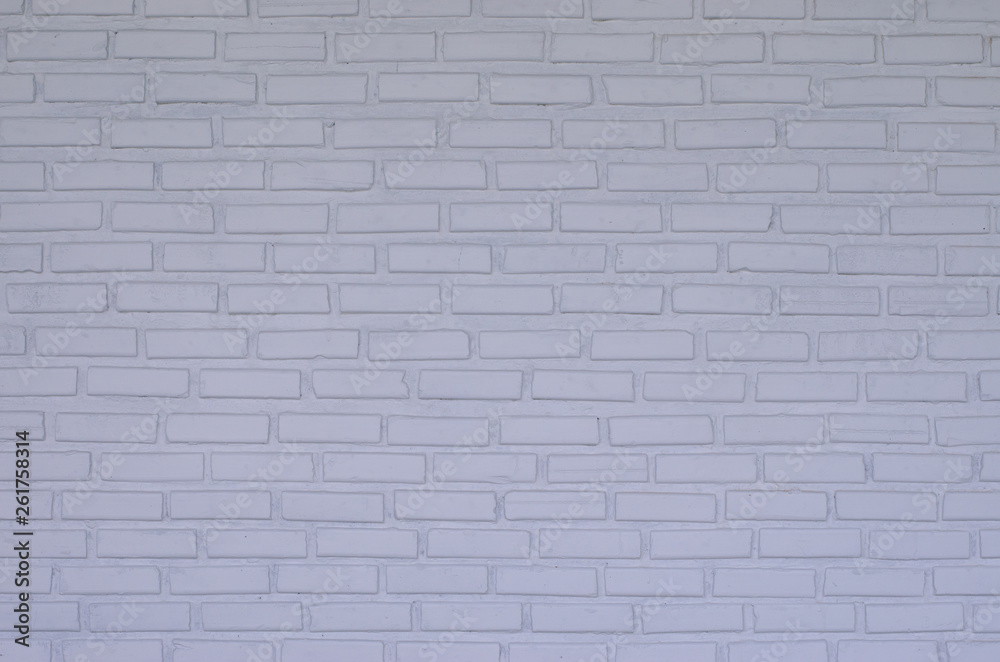 Obraz premium white brick wall.