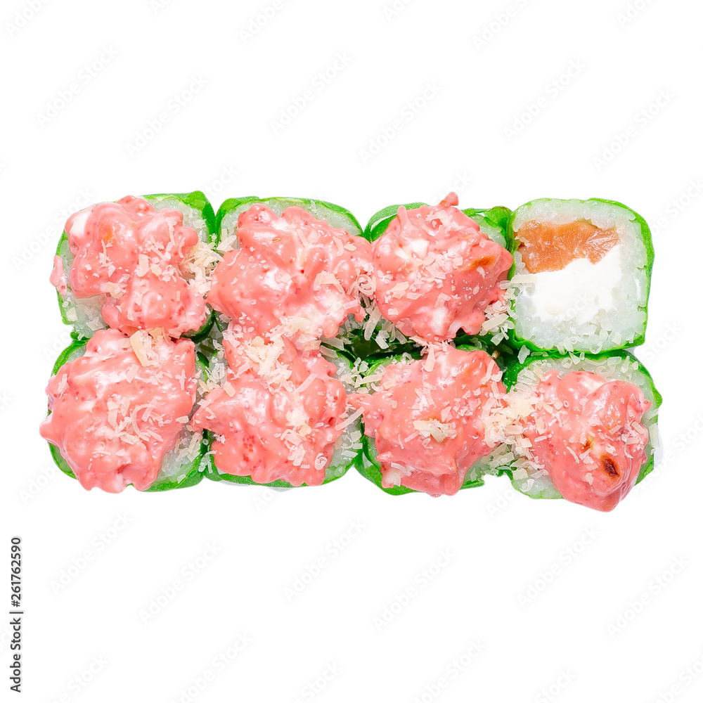 Sushi, rolls, fish Sushi, rolls, fish