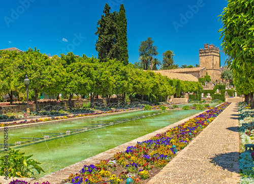 Gardens at the Alcazar de los Reyes Cristianos in Cordoba © Horváth Botond