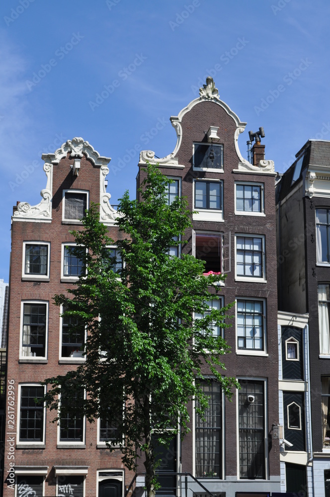 Fototapeta premium Le centre ville d'Amsterdam