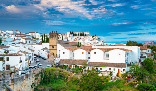 View on the old town of Ronda in Malaga, Spain © Horváth Botond