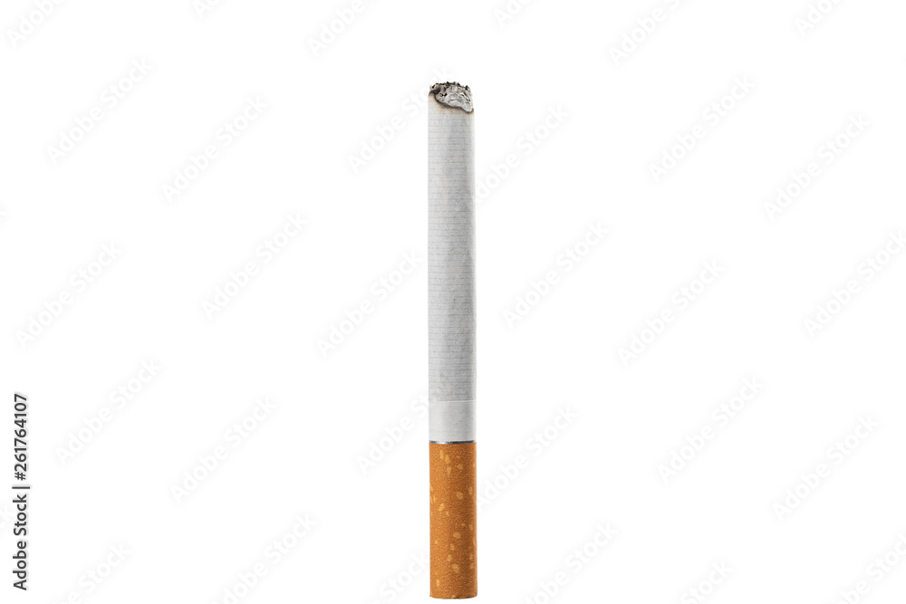 cigarette isolated on a white background cigarette isolated on a white background