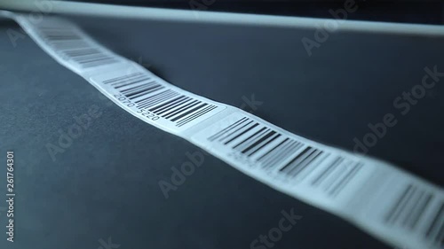 Scanning thermal transfer printed barcode labels with 2D barcode reader