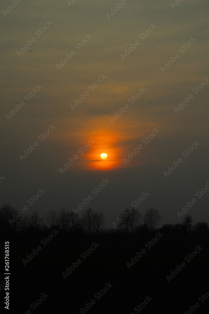 Fototapeta premium Sonnenuntergang